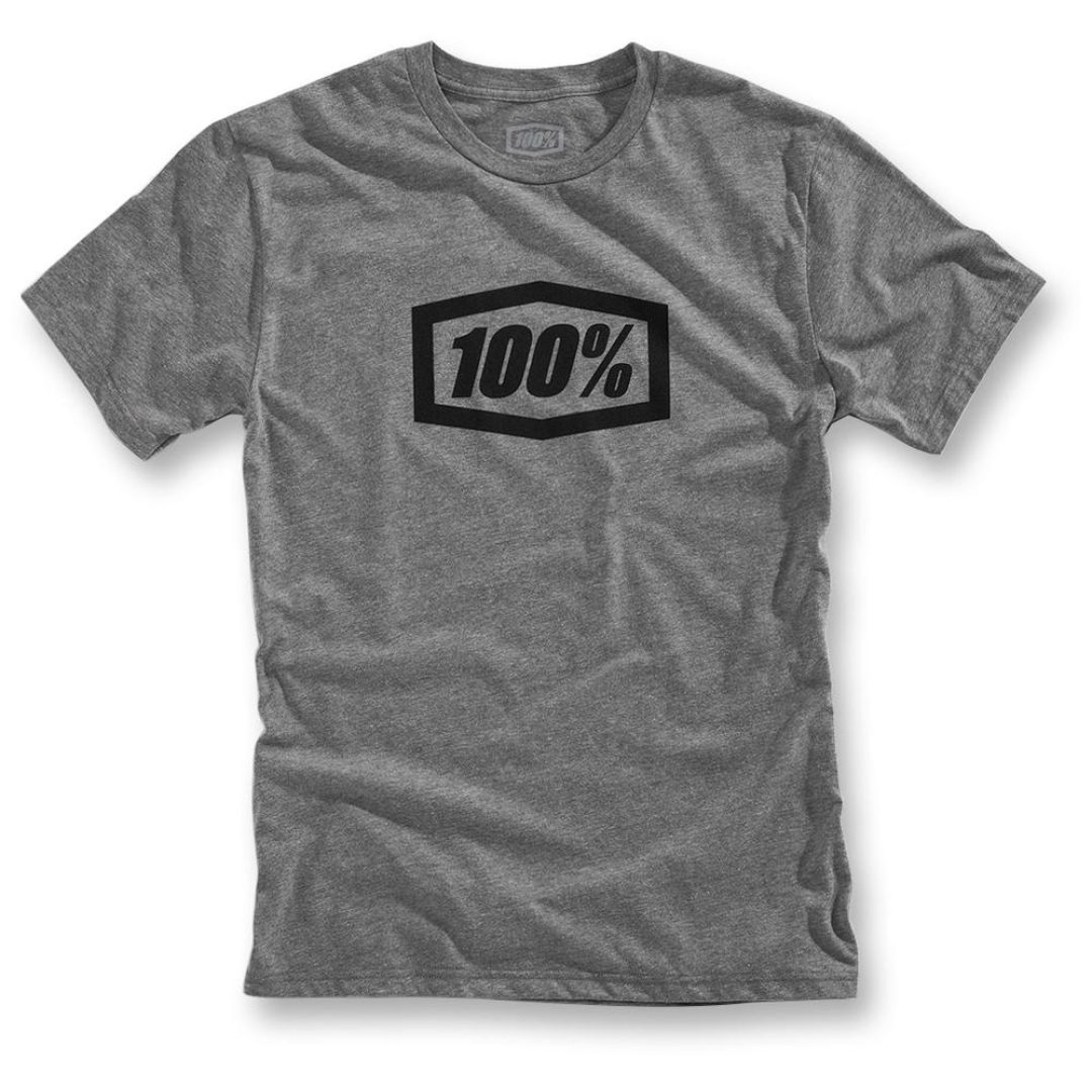 100% Essential™ T-shirt Grå/Sort Medium