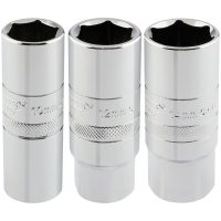 1/2' Set of 3 Spark Plug Sockets DRAPER
