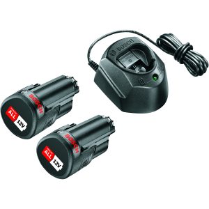 12 Volt lithium-ion systemtilbehør Startsæt 12 V (2 x 1,5 A Bosch DIY