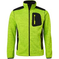 123 Fleece Yellow melange/black XXL