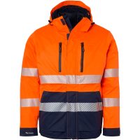 127 Jacket Fluoresant orange/navy 3XL