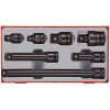 13-delt krafttopnøgle-sæt med 1/2" firkantfæste TT9207A Teng Tools KRAFTMØTRIKTILBEHØR 1/2 TT9207A – miniature 2