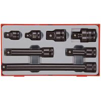 13-delt krafttopnøgle-sæt med 1/2" firkantfæste TT9207A Teng Tools