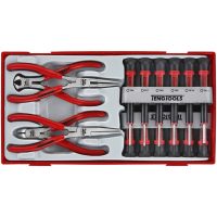 16 dele Finmekanikerskruetrækkere og tænger i sæt TTMI16 Teng Tools