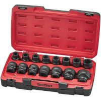 17-delt krafttopnøglesæt med 3/4" firkantfæste T9417 Teng Tools