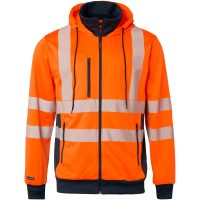 1729 Sweat Fluoresant orange/navy 3XL
