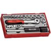 19 dele topnøglesæt med 3/8" firkantfæste TT3819 Teng Tools TOPNØGLESÆT 3/8 TT3819 – miniature 2