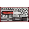 19 dele topnøglesæt med 3/8" firkantfæste TT3819 Teng Tools TOPNØGLESÆT 3/8 TT3819 – miniature 1