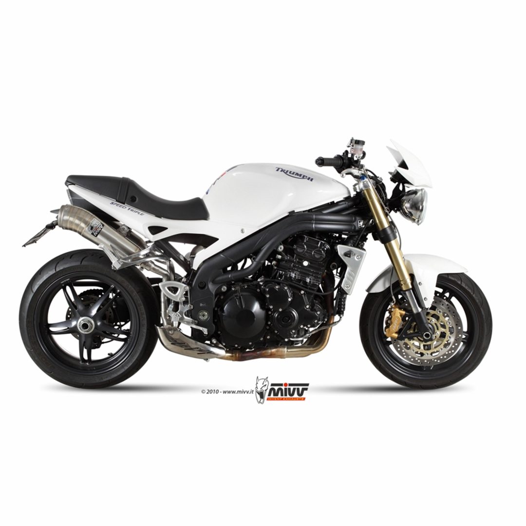 2 BOLT-ON GHIBLI Rustfrit MIVV SPORT