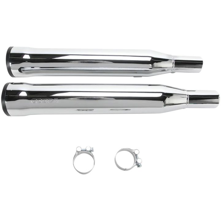 2 SLIP-ON Race Pro 3 Tum COBRA CHrome – billede 2