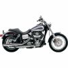2 SLIP-ON Rund 3 Tum COBRA Slash Cut / Krom – miniature 1