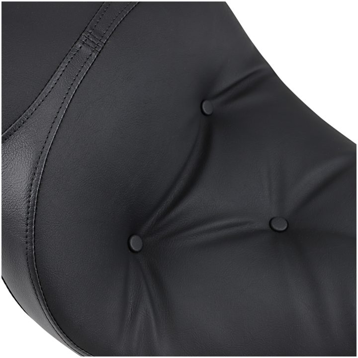 2-Up Sæde Low-Profile DRAG SPECIALTIES Sort – billede 2