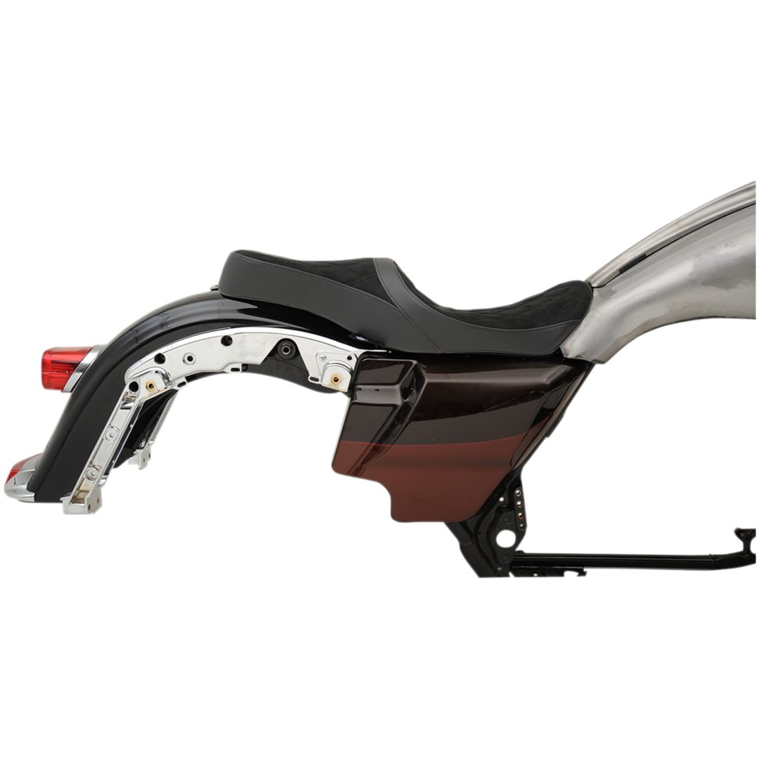 2-Up Sæde Wing DRAG SPECIALTIES Sort – billede 6