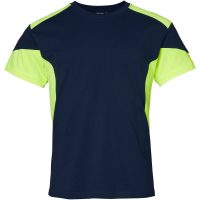 210 T-shirt Navy/fluoresant yellow XS