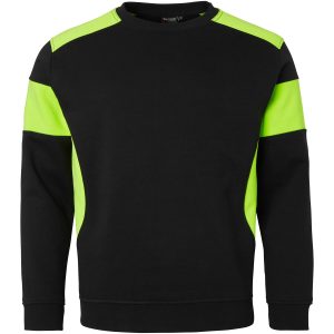 221 Sweat Black/fluoresant yellow 3XL