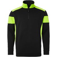 222 Sweat Black/fluoresant yellow XXL