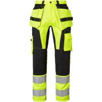 236 Craftsmen Trousers Fluoresant yellow/black D104