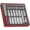 27 dele topnøglesæt med 1/2" firkantfæste TED1227 Teng Tools TOPNØGLESÆT 1/2 EVA TED1227 – miniature 2
