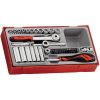 35 dele topnøglesæt med 1/4" firkantfæste TT1435 Teng Tools TOPNØGLESÆT 1/4 TT1435 – miniature 2