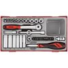 35 dele topnøglesæt med 1/4" firkantfæste TT1435 Teng Tools TOPNØGLESÆT 1/4 TT1435 – miniature 1