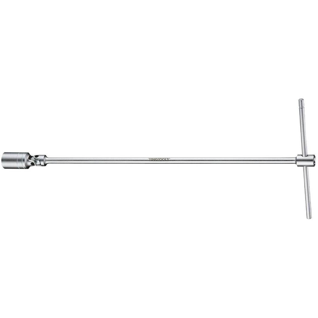 3/8" lang tændrørstop med T-håndtag TBUSP14 / TBUSP21 Teng Tools T-HÅNDTAG TÆNDRØRSNØGLE 16MM