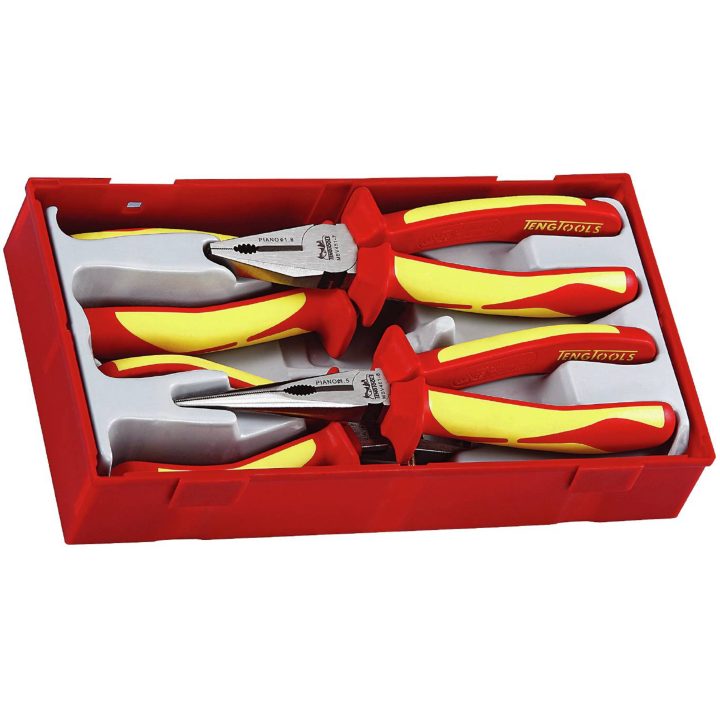 4-deltangsæt 1000 volt Teng Tools TTV440 TANGSÆT 1000V 4 DELE TTV440 – billede 2