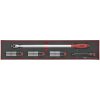 5-delt hjulmøtrik-topnøglesæt TEXW05 Teng Tools Hjulmøtriktop sæt EVA 5 dele – miniature 1