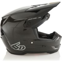 6D Helmet ATR-3 Solid Gloss Black FIM, M
