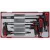 7 stk. sekskantnøgler i sæt TTHEX7 / TTHEX7AF Teng Tools Sekskantnøglesæt MM TTHEX07 – miniature 1