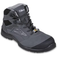 7214G Safety Shoes in Water-Repellent Nubuck Leather - Grey BETA