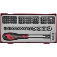 76-dele Bitsskruetrækkersæt TTMDQ76 Teng Tools