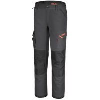 7818G Work Trousers with Multiple Pockets in Stretch Fabric - Gray BETA