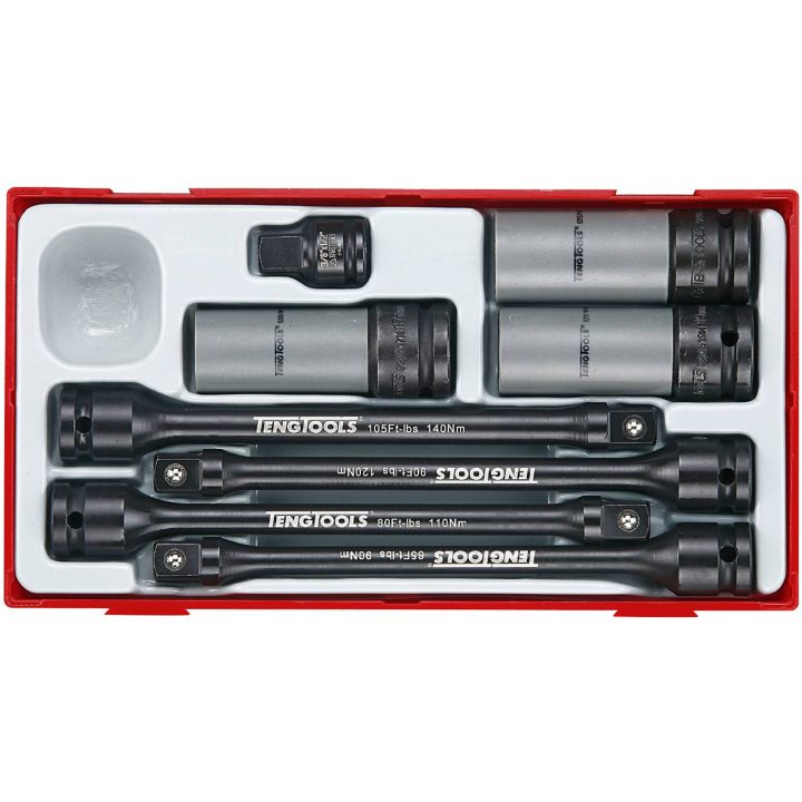 8 dele Torsionsstavssæt TTTS08 Teng Tools TORSIONSSTAVSÆT 8 DELE – billede 2