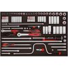 86 dele topnøglesæt med 1/4" og 3/8" firkantfæste TTESK86 Teng Tools TOPNØGLESÆT EVA 3/8 86 DELE – miniature 1