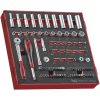 89 dele topnøglesæt med 1/4" firkantfæste TED1489 Teng Tools TOPNØGLESÆT 1/4 EVA TED1489 – miniature 2
