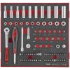 89 dele topnøglesæt med 1/4" firkantfæste TED1489 Teng Tools TOPNØGLESÆT 1/4 EVA TED1489 – miniature 1