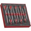 9-delt skruetrækkersæt til TX-spor TED909TXN Teng Tools SKRUETRÆKKERSÆT TX EVA 9 DELE – miniature 2