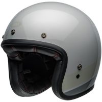 Åben Hjelm Custom 500 Glans Sølv Flake/sort BELL