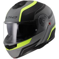 Åben Hjelm Ff908 Strobe Ii Monza Mat Sort/gul LS2