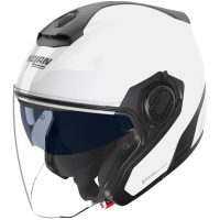 Åben hjelm N40-5 Classico Hvid Metallic NOLAN