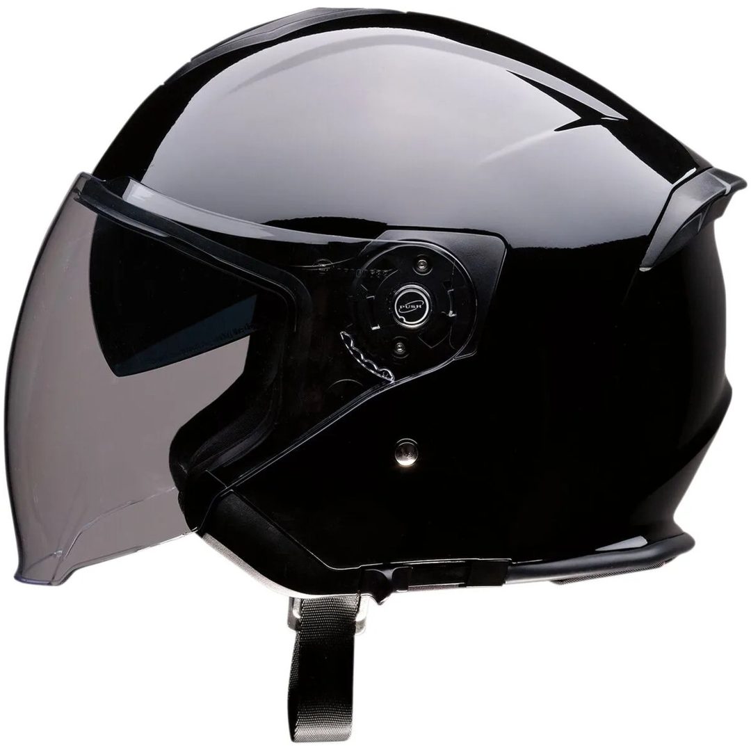 Åben Hjelm Road Maxx 2.0 Sort Blank Z1R Small – billede 5