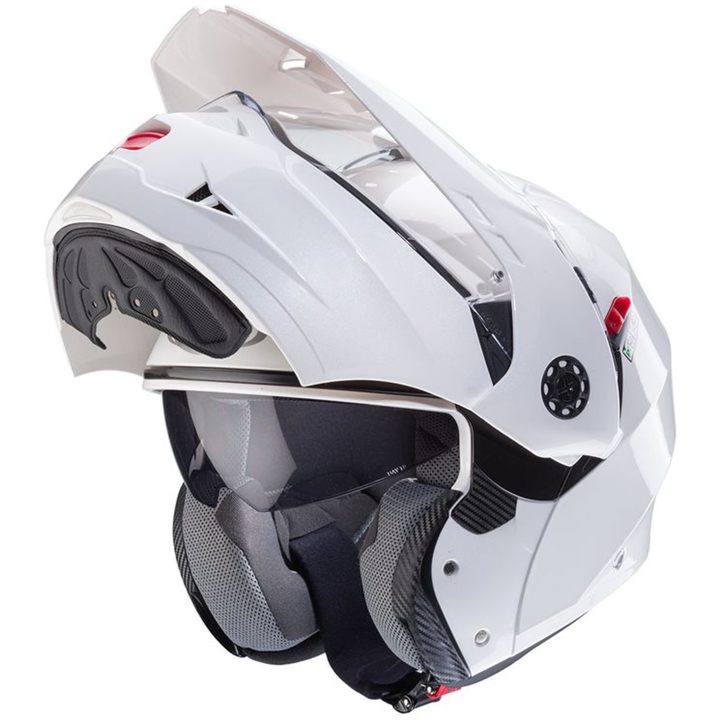 Åben Hjelm Tourmax X Hvidmet Caberg XL – billede 2