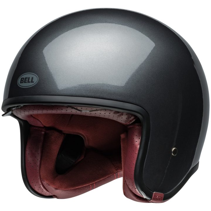 Åben Hjelm Tx501 Blank Starship Grå BELL XS – billede 2