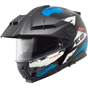 Åbningshjelm E2 Trail Blå Schuberth