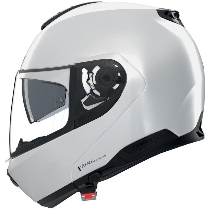 Åbningshjelm N100-6 Classico Hvid Metallic NOLAN XS – billede 2