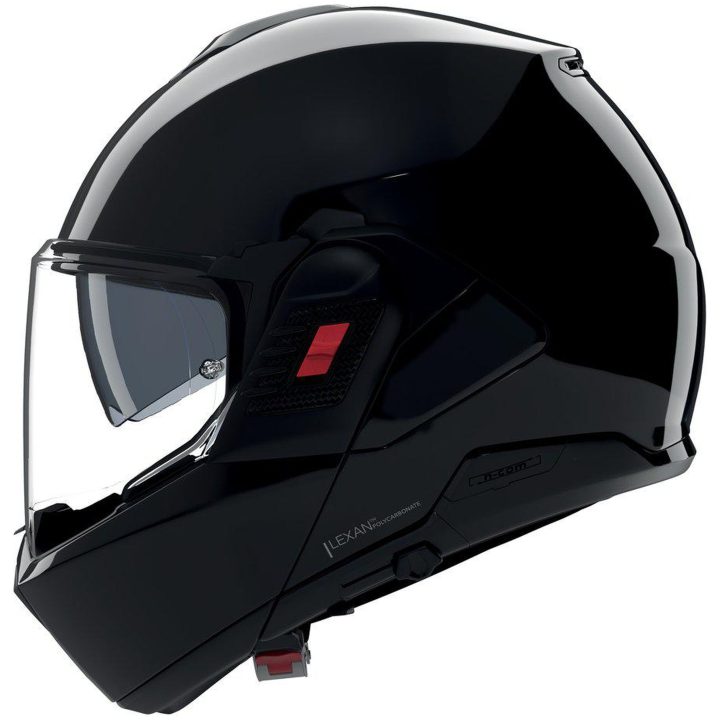 Åbningshjelm N120-1 Classico 301 Sort Blank NOLAN XS – billede 2