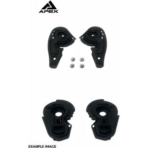 AC500, AT300, AI100 Visor plates inc. Screws APEX