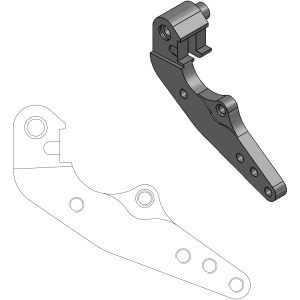 Adapter Bremsekaliber MOTO-MASTER