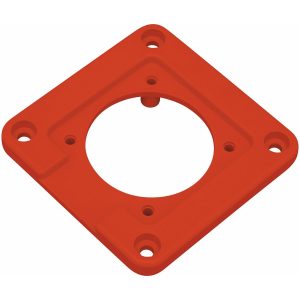 Adapterplade CEE/Schuko, Rød MALMBERGS