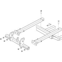 Adaptor till V-plog 75-804800 för Yamaha Lejab plogram Bronco